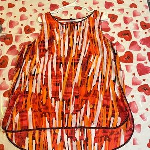 Liz Claiborne Striped Blouse XL